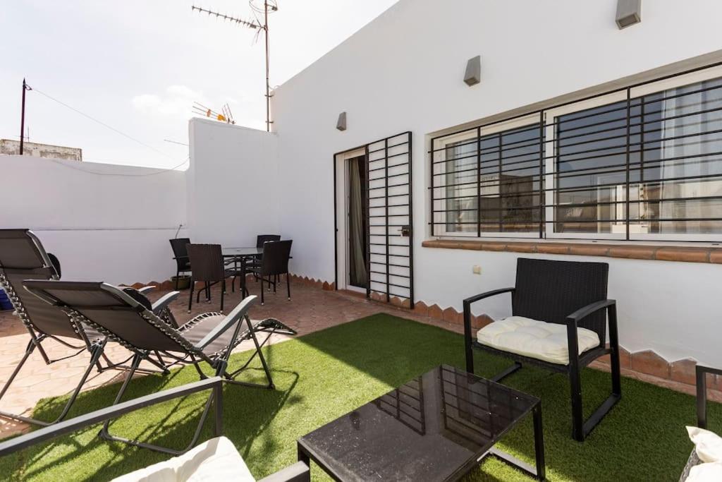 Duplex Con Terrazas En El Centro El Puerto De Santa Maria Apartman Kültér fotó
